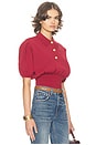 view 2 of 4 Hildie Polo in Berry