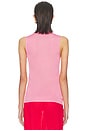 view 3 of 4 Arlena Sleveeveless Turtleneck in Pink