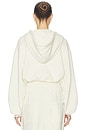 view 3 of 4 SUDADERA FULL ZIP in White
