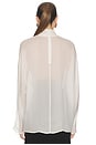 view 3 of 4 Dolman Popover Top in Cupro in Ivory