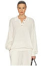 view 1 of 4 Dalisay Oversized Polo in Ivory