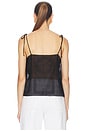 view 3 of 5 Handkerchief Camisole in Black