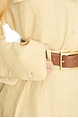view 5 of 5 CAMISA WASHED LINEN SHIRT in Basket Beige