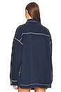 view 4 of 6 Denim Overshirt in Navy