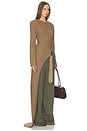 view 2 of 4 Wool Blend Asymmetrical Tunic in Toffee