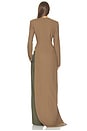view 5 of 4 Wool Blend Asymmetrical Tunic in Toffee