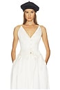 view 1 of 4 Gala Bustier in Double Face Satin in Ivory