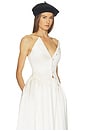 view 2 of 4 Gala Bustier in Double Face Satin in Ivory