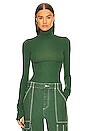 view 1 of 4 Jersey Long Sleeve Turtleneck in Forest