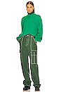 view 4 of 4 Jersey Long Sleeve Turtleneck in Forest