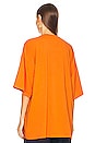 view 3 of 4 Jersey Oversized Tee in Orange