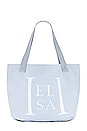 view 1 of 4 Logo Tote in Blue