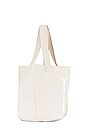view 3 of 4 Logo Tote in Natural