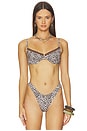 view 1 of 4 HAUT DE MAILLOT DE BAIN in Leo Rising