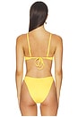 view 3 of 4 TOP BIKINI in Limone