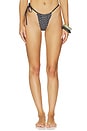 view 1 of 5 Side Tie Bikini Bottom in Hot Stuff, Little Devil