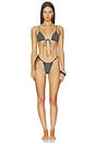 view 4 of 5 Side Tie Bikini Bottom in Hot Stuff, Little Devil