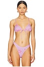 view 1 of 4 Triangle Front Tie Bikini Top in Girl Meets World
