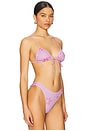 view 2 of 4 Triangle Front Tie Bikini Top in Girl Meets World