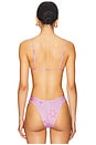 view 3 of 4 Triangle Front Tie Bikini Top in Girl Meets World