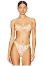 view 1 of 4 Ruffled Up Underwire Bikini Top in It's In His Kiss