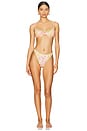 view 4 of 4 Ruffled Up Underwire Bikini Top in It's In His Kiss