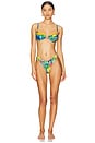 view 4 of 4 Ruffled Up Underwire Bikini Top in La Sera Prima