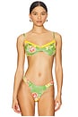view 1 of 4 Ruffled Up Underwire Bikini Top in Vivre Sa Vie
