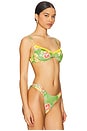 view 2 of 4 Ruffled Up Underwire Bikini Top in Vivre Sa Vie
