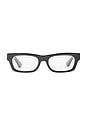 view 1 of 4 LUNETTES DE SOLEIL SLOANE in Black & Clear