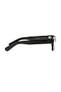 view 2 of 4 LUNETTES DE SOLEIL SLOANE in Black & Clear