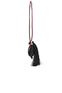 view 3 of 4 X Freja New York Julia Bag Charm in Red & Black