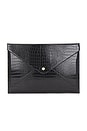 view 1 of 4 CAPA PARA LAPTOP LAPTOP SLEEVE in Black Croc