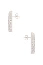 view 2 of 2 Tri Earrings in Silver