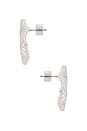 view 2 of 2 Wind Earrings in Silver
