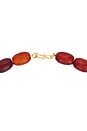 view 3 of 3 Clementine Necklace in Claudette Red in Clementine Red
