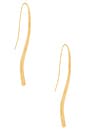 view 1 of 3 PENDIENTES COLGANTES LENORA in Gold