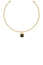 view 3 of 7 Solene Choker Bundle in Gold