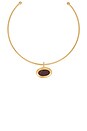 view 4 of 7 Solene Choker Bundle in Gold