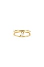 view 1 of 3 ANILLO SURI in Gold & White