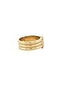 view 2 of 3 ANILLO VIVI in Gold & White