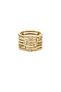 view 1 of 3 ANILLO WHIMSEY in Gold & White