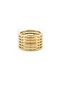 view 3 of 3 ANILLO WHIMSEY in Gold & White
