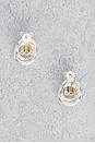 view 2 of 3 BRINCOS BABY KNOT in Silver