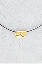 view 2 of 3 Pebble Necklace in Gold & Black