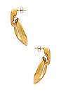 view 2 of 2 BOUCLES D'OREILLES AIR in Gold