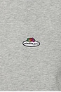 view 5 of 5 X Fruit Of The Loom Crewneck Sweatshirt in Heather Grey
