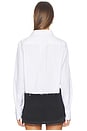 view 3 of 5 Original Cropped Shirt in White