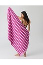 view 5 of 7 Beach Towel & Bag in Hibiscus
