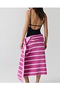 view 7 of 7 Beach Towel & Bag in Hibiscus